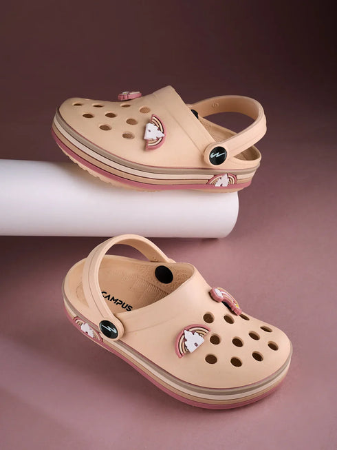 GC-9001K Peach Kid's Clogs